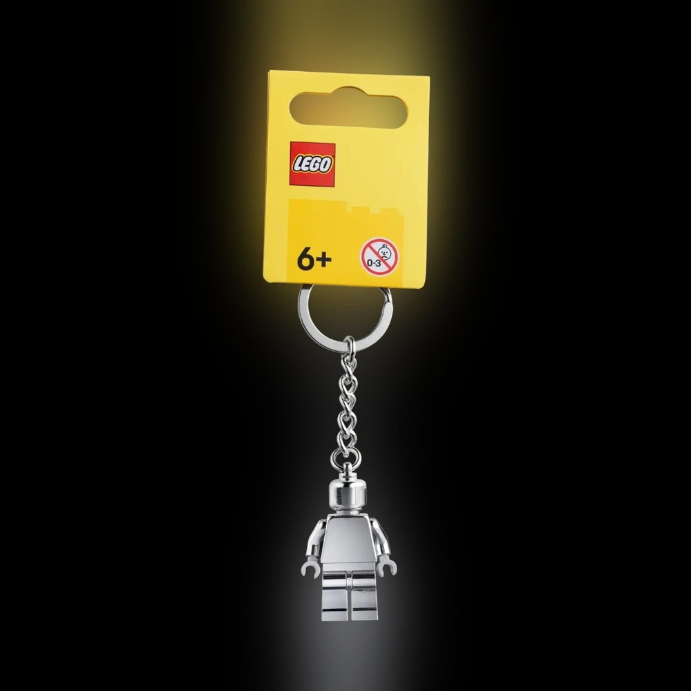 LEGO Silver Minifigure Key Chain (854305)
